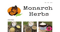 Desktop Screenshot of monarchherbs.com